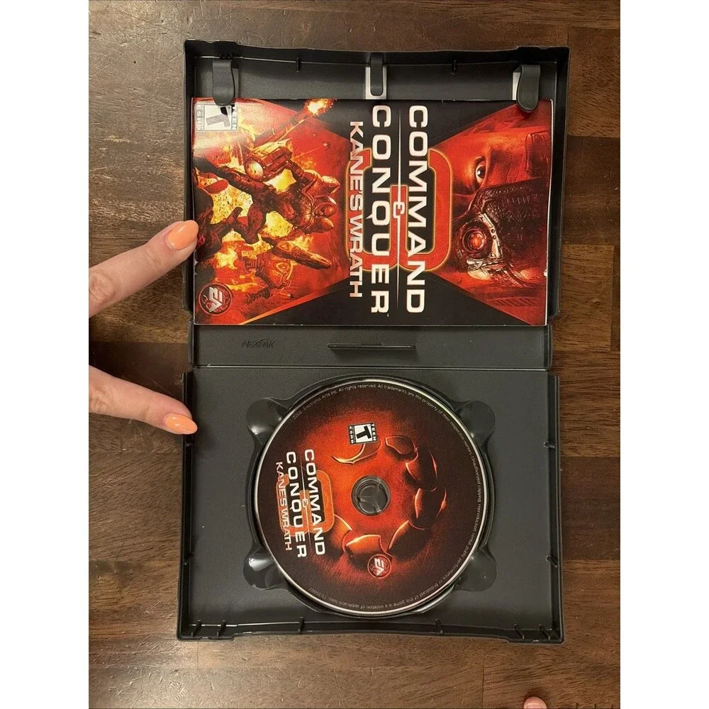 Command & Conquer 3: Kane's Wrath  PC DVD Expansion Pack Free Shipping